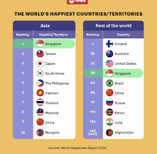 Malaysia Tops Asia’s Most Beloved Countries Ranking, Singapore Third