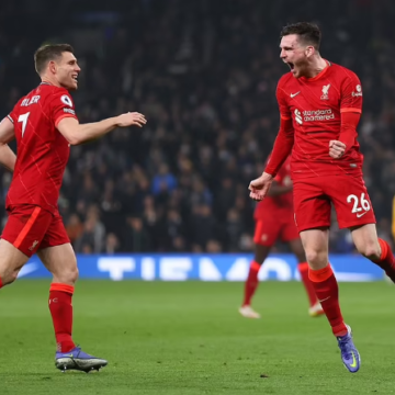 Robertson Scores, Assists, and Sees Red in Thrilling 2-2 Draw at Tottenham