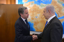 Blinken Meets Netanyahu, Presses for Gaza Ceasefire and Hostage Release